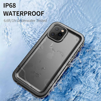 SPORTLINK for iPhone 11 Pro Waterproof Case, Full Body Underwater/Rugged/Heavy Duty Shockproof/Dustproof Case with Built-in Screen Protector for iPhone 11 Pro 5.8 Inch (Black)