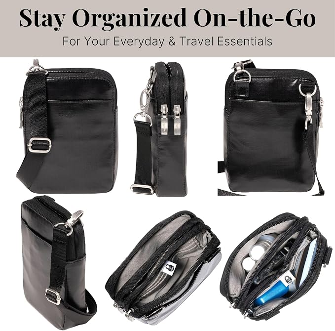 Baggallini Women's Modern Take Two Rfid Crossbody