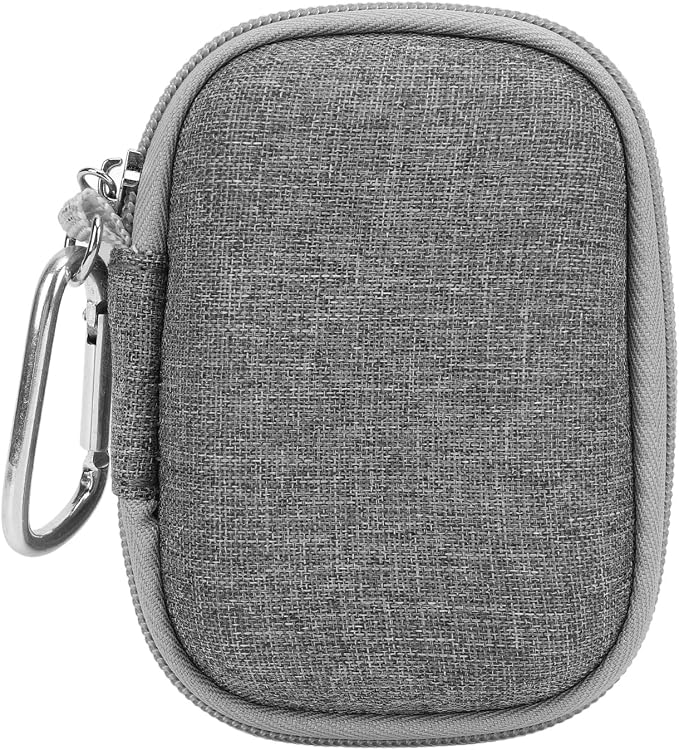 FOSA Power Bank Carrying Case, Battery Pack Storage Bag Soft Lining for Portable Charger (Gray)