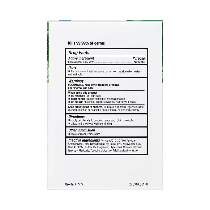 Clorox Healthcare GBG AloeGel Hand Sanitizer Refill Bag in a Box - Moisturizing Hand Sanitizer Gel with Aloe Vera and Vitamin E - Gel Soothes & Moisturizes Hands - For Use With Dispenser, 27 Fl Oz