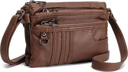 MINICAT Multiple Pockets Small Crossbody Purse Cell Phone Purse Shoulder Bags for Women Cross Body Bag for Woman
