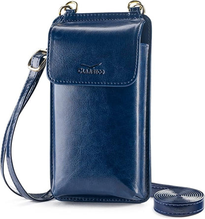 Claasico Crossbody Phone Purse for Women – RFID Phone Case Wallet w/Magnetic Closure & Separate Zipper Pocket Crossbody Bag