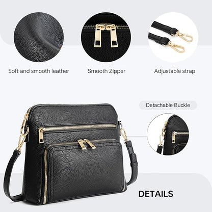 Crossbody Purses for Women Small Crossbody Bags for Women with Built in RFID Wallet