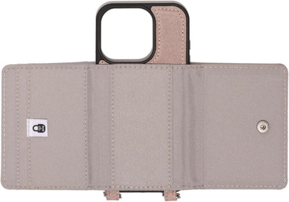 Baggallini On The Go iPhone Card Case Crossbody - Lightweight iPhone Case Designed for iPhone 13, iPhone 14, iPhone 15 and iPhone 15 Pro