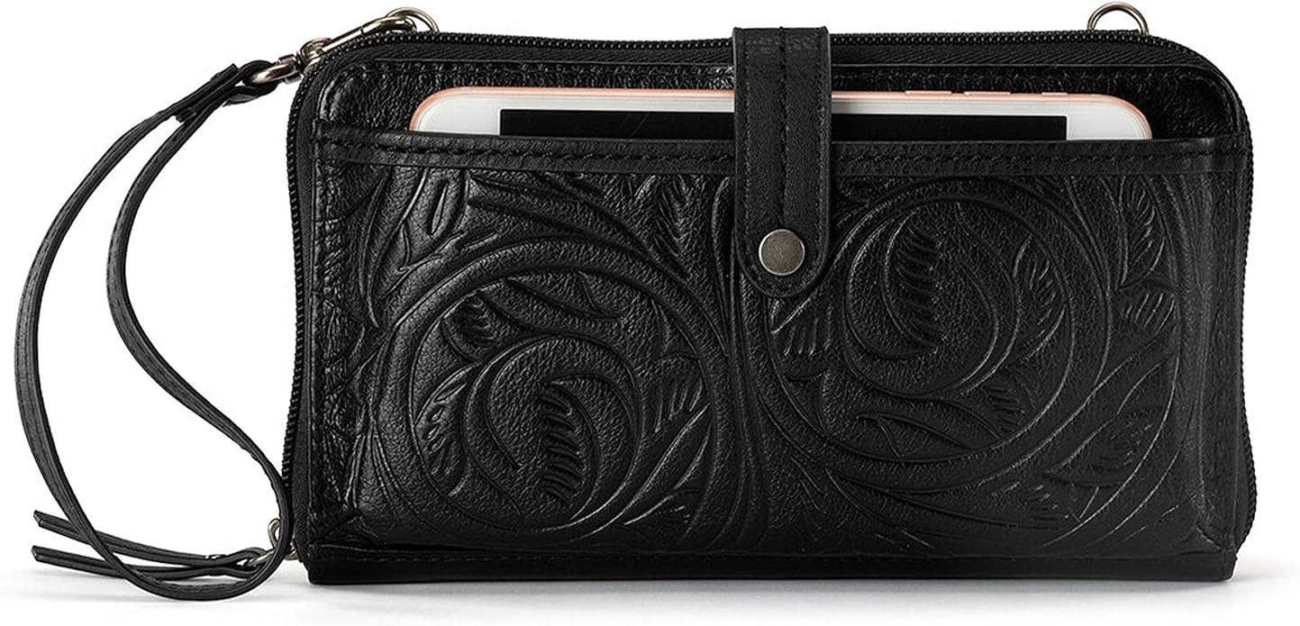 The Sak Iris Smartphone Crossbody Purse - Small Women's Cellphone Bag & Wallet For Everyday- Convertible Wristlet With Zipper