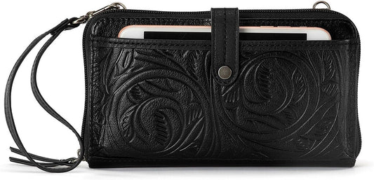 The Sak Iris Smartphone Crossbody Purse - Small Women's Cellphone Bag & Wallet For Everyday- Convertible Wristlet With Zipper