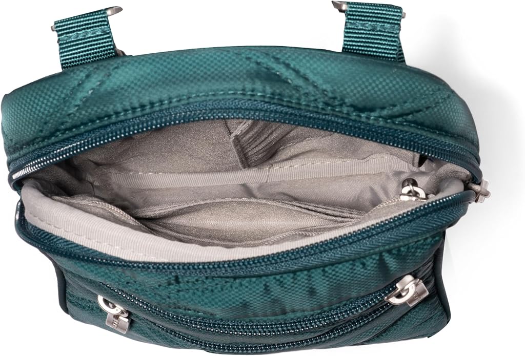 Baggallini Journey Crossbody Bags for Women 9x6 Small Lightweight Travel Handbag W/RFID