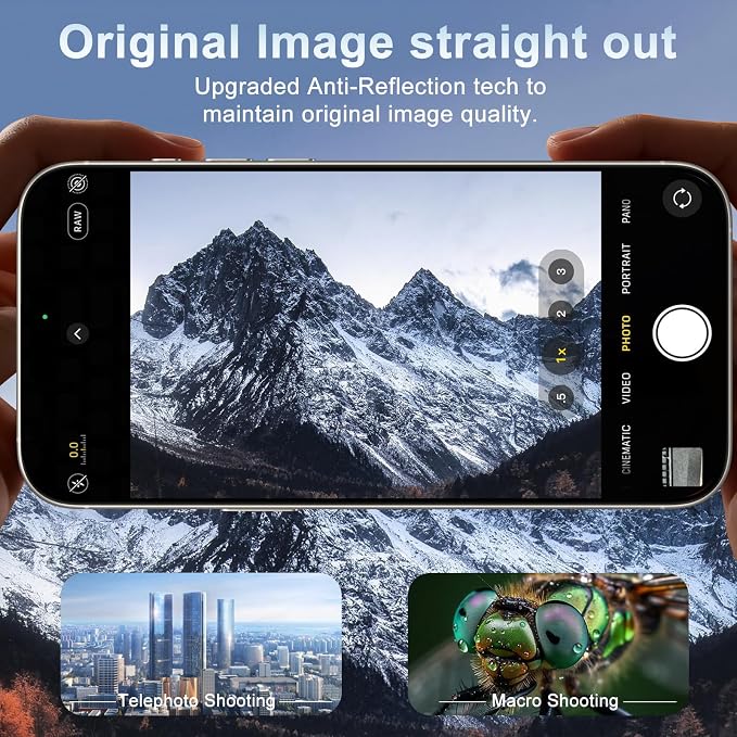 surundo for iPhone 17 Pro Max Camera Protector, Bling Glitter Camera Cover Design Flowing Liquid Quicksand, [Not Easy to Fall] [Strong Adsorption] 9H Tempered Glass Lens Cover Stylish Accessories