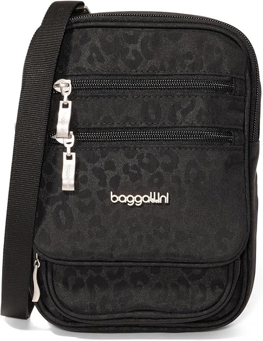 Baggallini Journey Crossbody Bags for Women 9x6 Small Lightweight Travel Handbag W/RFID