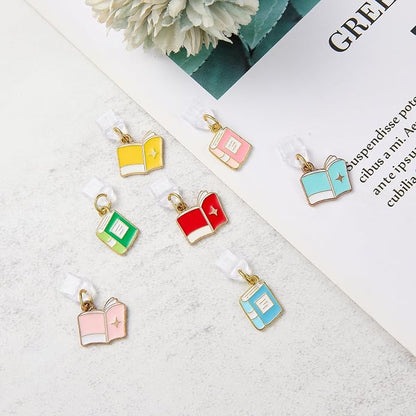 7-10Pcs Dust Plug Charm Type C with Alloy Pendants Cute Cell Phone Charms for Most Type C Phone,Readers Device