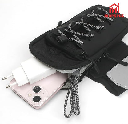 Dirtbike Battery Cover Storage Bag, Phone Pouch for Ebike, Fit for Surron Light Bee/Talaria/Segway X160/X260/E Ride Pro/Surron Ultra Bee, Motorcycle Front Frame Bag for Electric Dirt Bikes (with Logo)