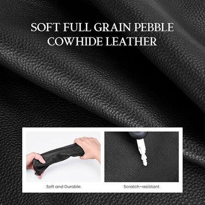 befen Genuine Leather Wristlet Wallet for Women Soft RFID Leather Clutch Purse with Built in Wallet Trendy Crossbody Bag