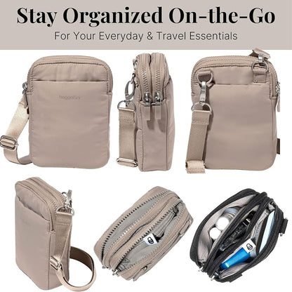 Baggallini Women's Modern Take Two Rfid Crossbody