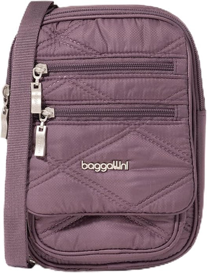 Baggallini Journey Crossbody Bags for Women 9x6 Small Lightweight Travel Handbag W/RFID