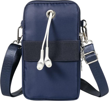 Cell Phone Crossbody Zipper Purse Armband Wallet Pouch for Samsung Galaxy S26 Ultra S25 S24 S23 FE A17 A16 A15 A26 A36