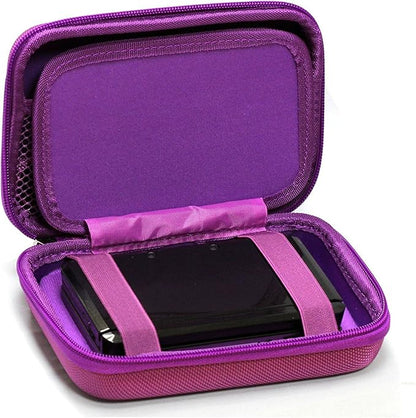 Navitech Purple Power Bank EVA Cover/Case/Travel Case Compatible with GRDE 25000mAh Power Bank Ultra High Capacity External Battery Portable Charger