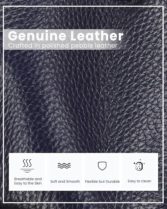 befen Genuine Leather Small Crossbody Bags for Women, Cell Phone Cross body Purse Bag with RFID Blocking Card Slots