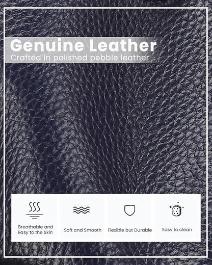 befen Genuine Leather Small Crossbody Bags for Women, Cell Phone Cross body Purse Bag with RFID Blocking Card Slots