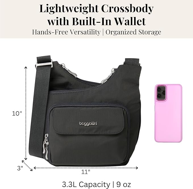 Baggallini Women Criss Cross Crossbody Bag