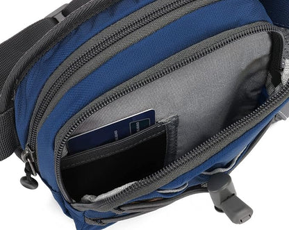 Waist Pack with Water Bottle Holder for Running Walking Hiking Fanny Pack Hydration Belt