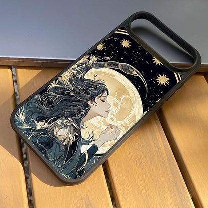 Constellation Series - Scorpio Designs Magnetic for iPhone 17 air Case, Tarot Style Model Glass Phone Cover, Compatible with Magsafe, Pocket-Friendly - fits iPhone 17 air Case for Women