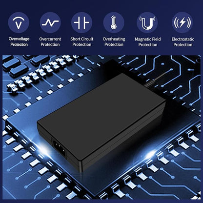 230W Charger for MSI GS66 GS65 GS76 GS75 Stealth WS75 WS76 WS65 WS66 P65 P75 Creator 15 17 MSI Chicony A17-230P1A A12-230P1A Power Supply Adapter Cord