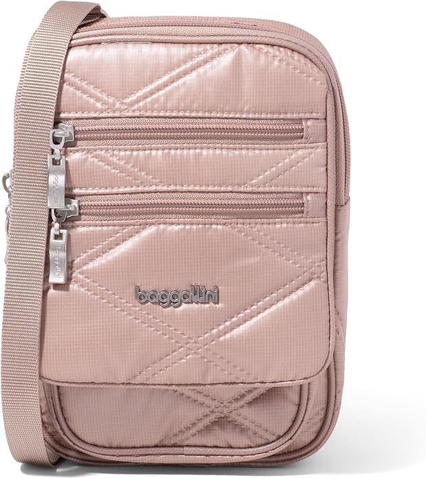 Baggallini Journey Crossbody Bags for Women 9x6 Small Lightweight Travel Handbag W/RFID