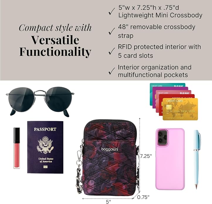 Baggallini The New Classic Collection Take Two RFID Bryant Crossbody
