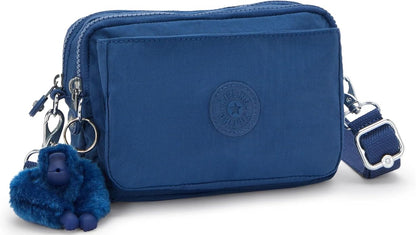 Kipling Women’s Abanu Multi Crossbody Bag, Lightweight, Adjustable Nylon Waist Pack with Multi-Compartment Zip Pockets