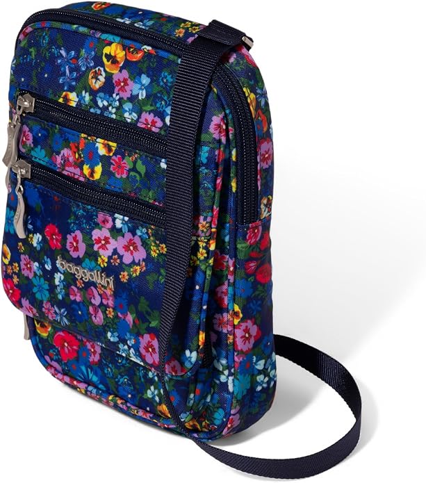Baggallini Journey Crossbody Bags for Women 9x6 Small Lightweight Travel Handbag W/RFID
