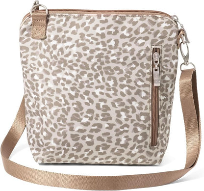 Baggallini Modern Pocket Crossbody Bag for Women, 8.5"x8.5" Handbag Purse with RFID, Lightweight Water-Resistant