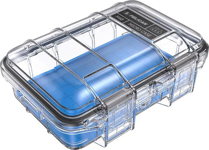 Pelican M40 Micro Case (Blue/Clear)