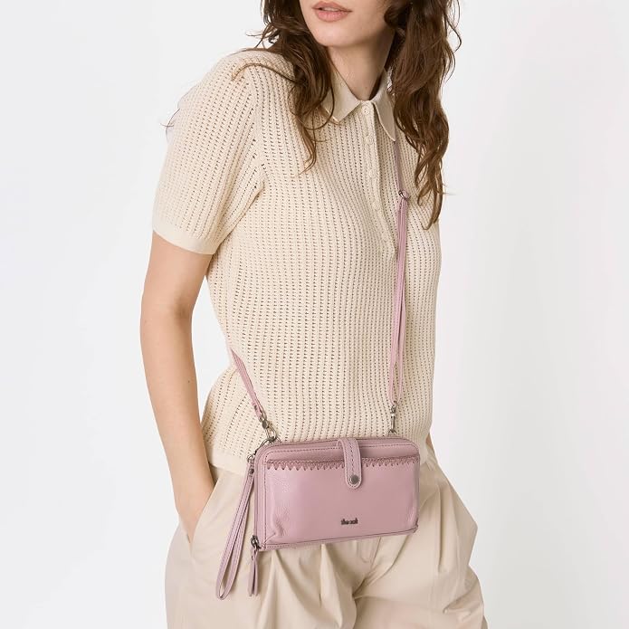 The Sak Iris Smartphone Crossbody Purse - Small Women's Cellphone Bag & Wallet For Everyday- Convertible Wristlet With Zipper