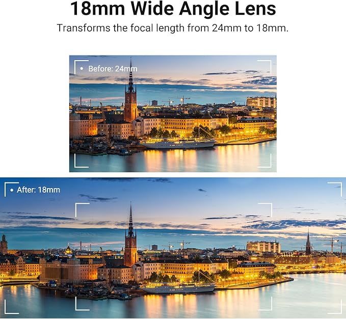 NEEWER Wide Angle Lens Compatible with Sony ZV-1 II (ZV-1 M2), 2 in 1 HD 18mm Wide Angle + 10X Additional Macro Lens with Extension Tube, Bayonet Mount Camera Accessories Photography, LS-86