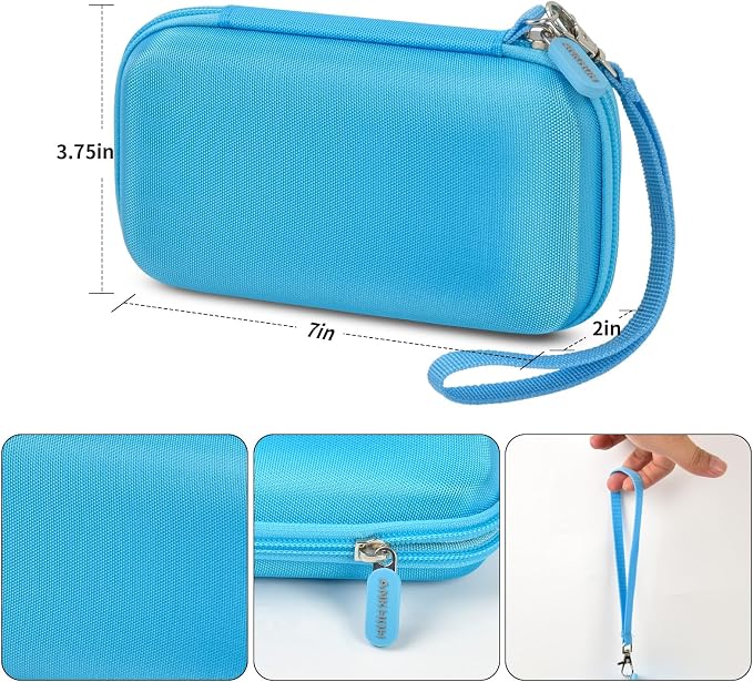 ANKHOH Portable Bank Charger Case for Charmast for VRURC for OHOVIV for SABANI for YILANS for CFIAI for LOVELEDI for RGVOTA for Miday for RONEGN for POIYTL for IAPOS Fast Charging Battery(Blue)
