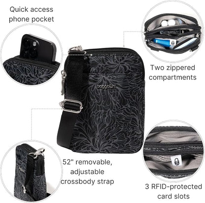 Baggallini Women's Modern Take Two Rfid Crossbody