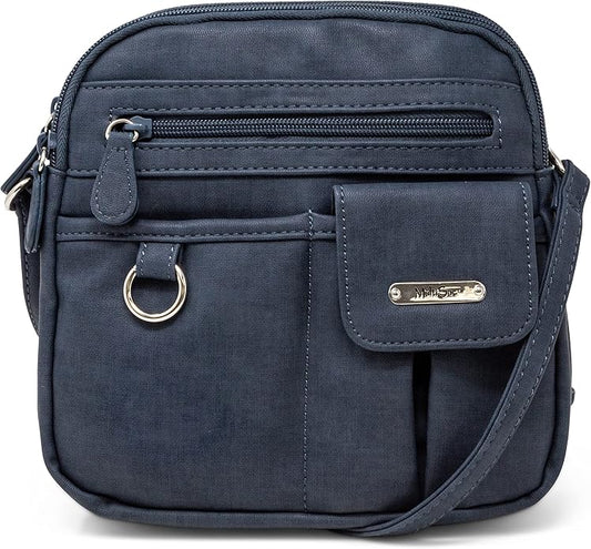 Multisac Women's MultiSac North South Mini Zip Around Crossbody