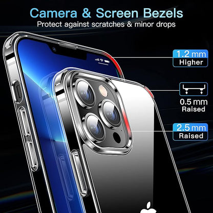 CASEKOO for iPhone 13 Pro Max Case Crystal Clear, [Never Yellow Technology] [Military-Grade Protection] Transparent Slim Cover Women Men for iPhone 13 ProMax Phone Case 6.7 inch, Clear