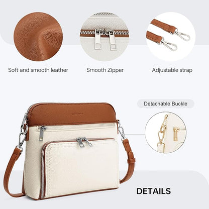 Crossbody Purses for Women Small Crossbody Bags for Women with Built in RFID Wallet