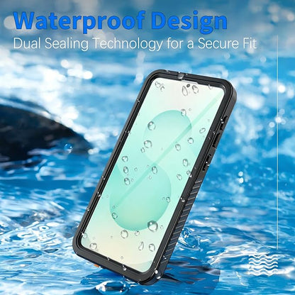 for Samsung Galaxy S26 Plus Waterproof Case, Military-Grade Full Body Defense: IP68 Underwater Protection, Built-in Screen Protector & Camera Lens Cover, 10FT Waterproof Shockproof Dustproof.
