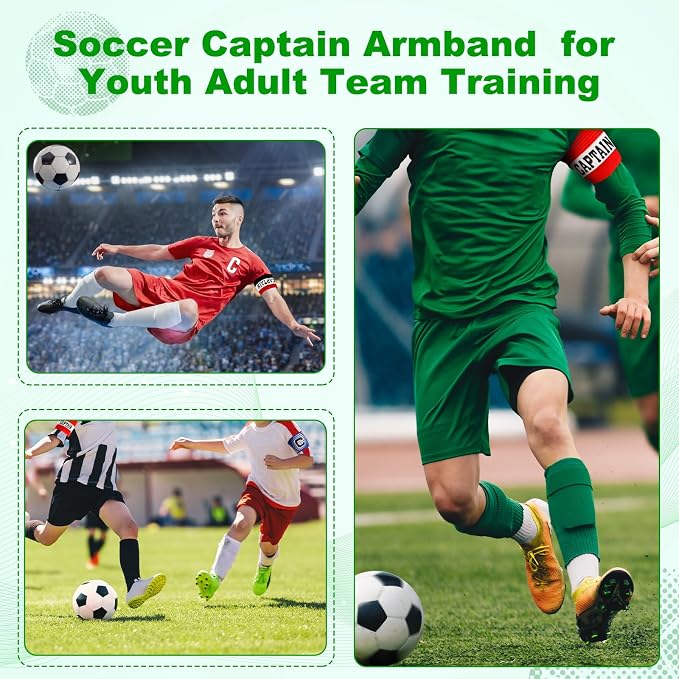 PATIKIL Captain's Armband Letter C Elastic Arm Band for Team Training