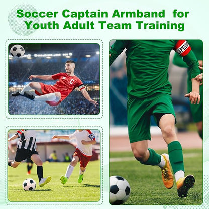PATIKIL Captain's Armband, Elastic Arm Band for Soccer Training