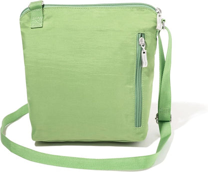Baggallini Pocket Crossbody Bags for Women 8x8 Small Lightweight Durable Water-resistant Travel Purse W/Rfid