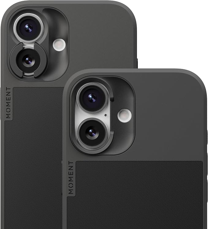 Moment Camera Case for iPhone 17 (Black, iPhone 17)