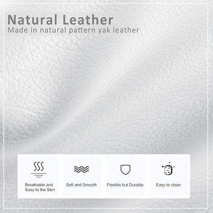 befen Genuine Leather Small Crossbody Bags for Women Cell Phone Bag Cross Body Purses,Silver Zipper