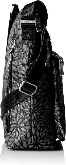 Baggallini Pocket Crossbody Bags for Women 8x8 Small Lightweight Durable Water-resistant Travel Purse W/Rfid