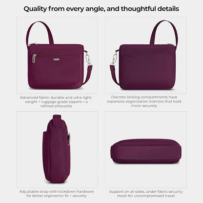 Travelon Anti-Theft Classic Small East/West Crossbody