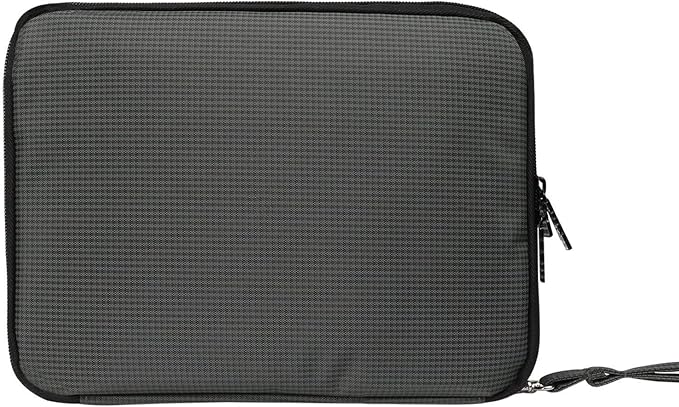BUBM Double Layer Electronics Organizer, Travel Gadget Bag for Cables, Memory Cards, Flash Hard Drive and More, Fit for iPad or Tablet(up To 9.7")--Large, Gray | Travel Gadget Bag For Cables, Memory Cards, Flash Hard Drive and More, Fit For iPad or Tab...