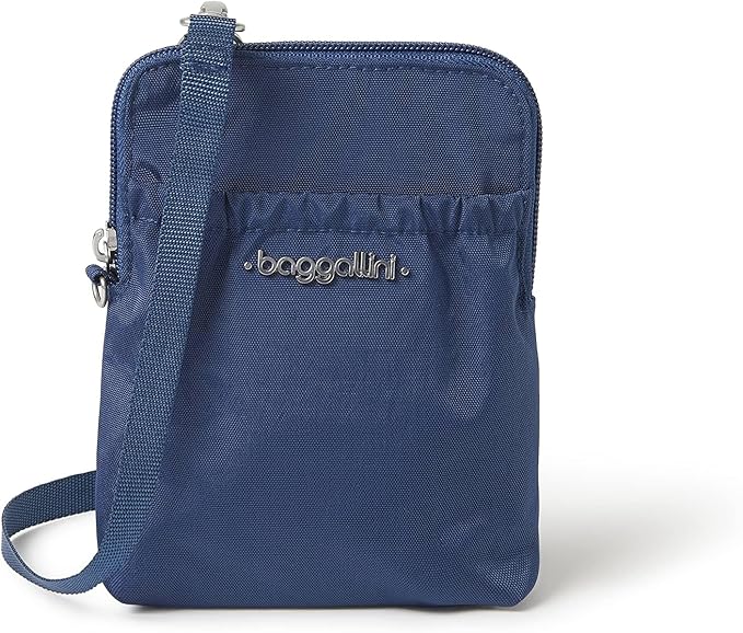 Baggallini Bryant Pouch Small Crossbody Bag for Women - Phone Purse with Crossbody Strap - Lightweight Crossbody Pouch