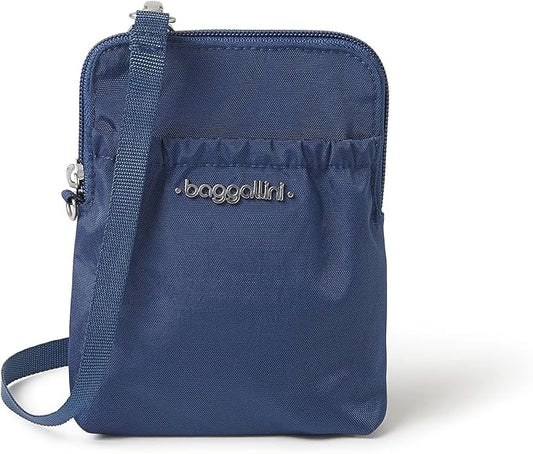 Baggallini Bryant Pouch Small Crossbody Bag for Women - Phone Purse with Crossbody Strap - Lightweight Crossbody Pouch